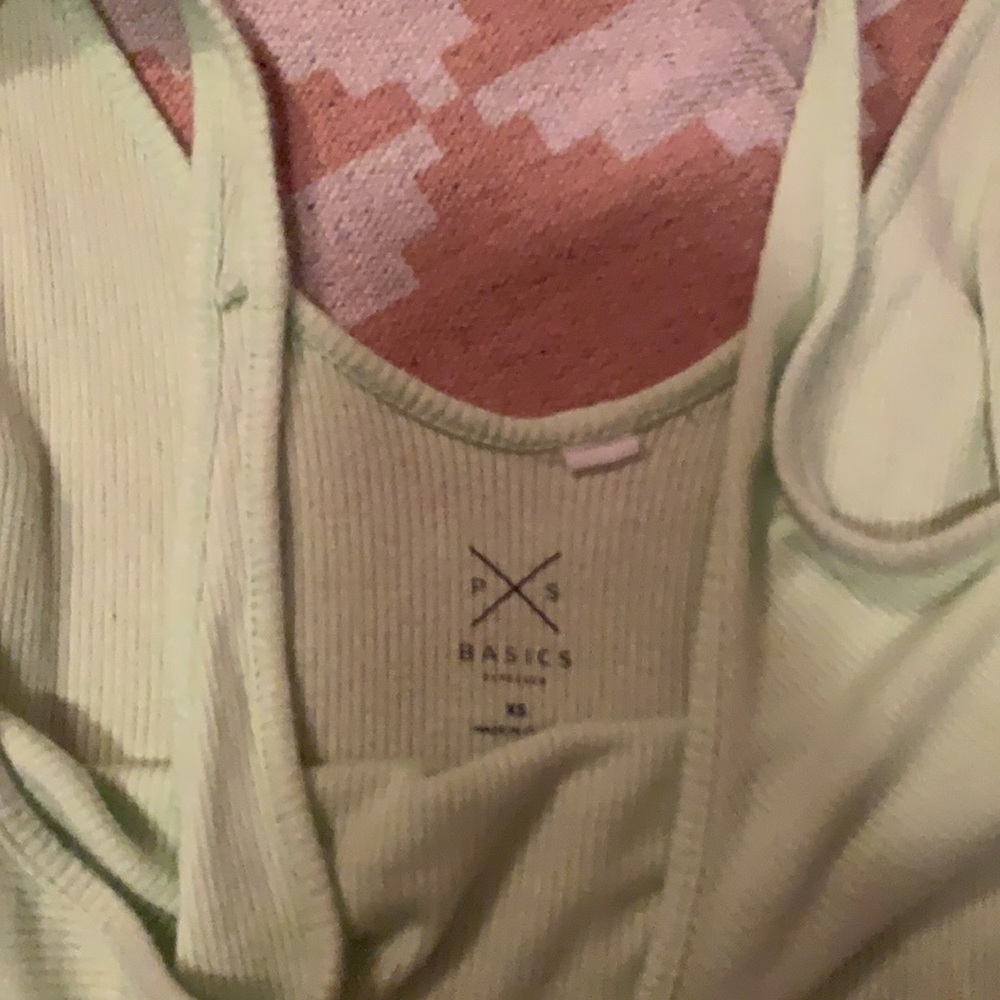 Pacsun light green tank